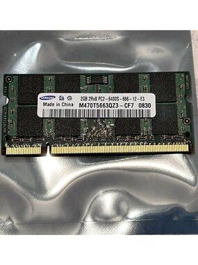 Samsung 2GB SO-DIMM DDR2 Memory (M470T5663QZ3) Laptop RAM